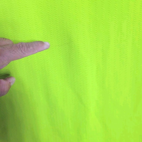 Nike Golf Polo Shirt Men's Size X-Large Lime Green Activewear w/ Nike Swoosh - Picture 9 of 13